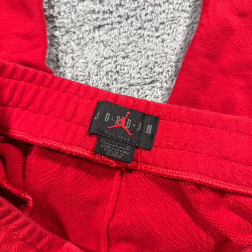 Jordan Red Nike Air Jumpman Graphic Sweatpants Joggers Mens SIze‎ XL - Picture 4 of 7